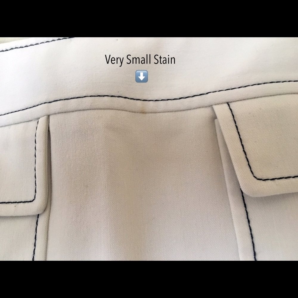 Loft Cream Lined Skirt with Pockets in Front (10p) - Picture 4 of 5